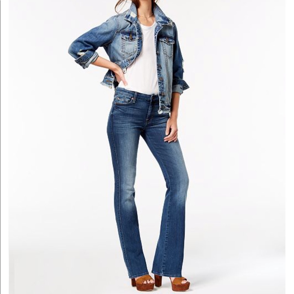 7 for All Mankind Kimmie Boot it jeans - size 27